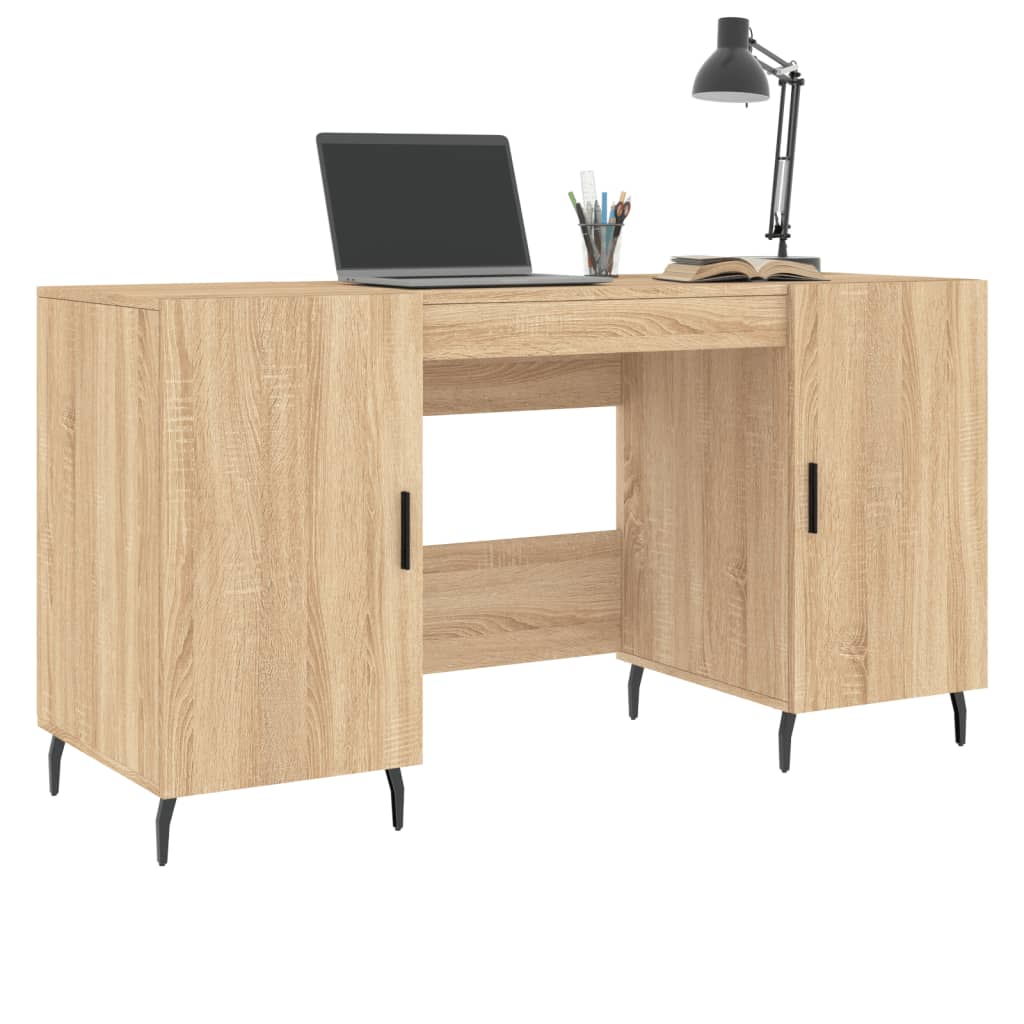 Scrivania 140X50X75 Cm In Legno Multistrato