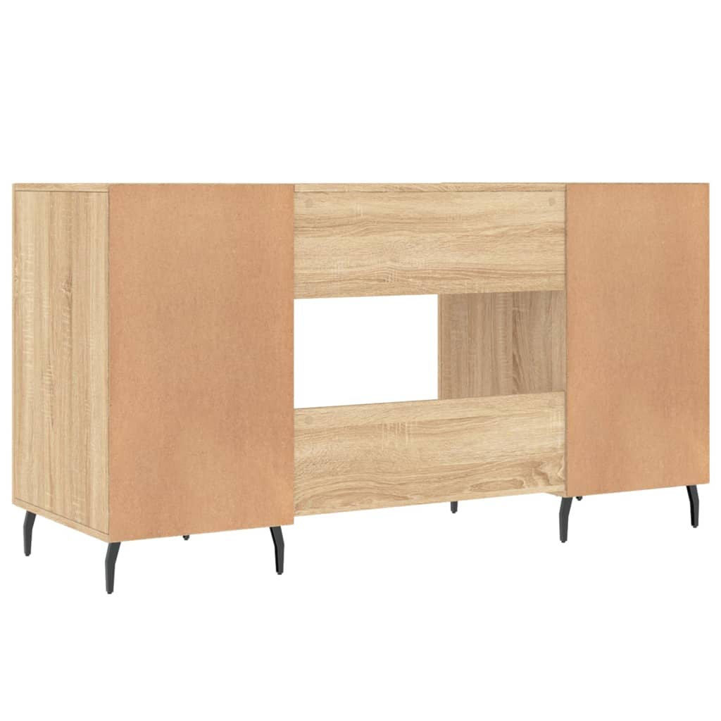 Scrivania 140X50X75 Cm In Legno Multistrato