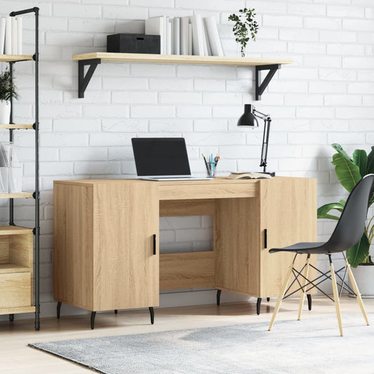 Scrivania 140X50X75 Cm In Legno Multistrato