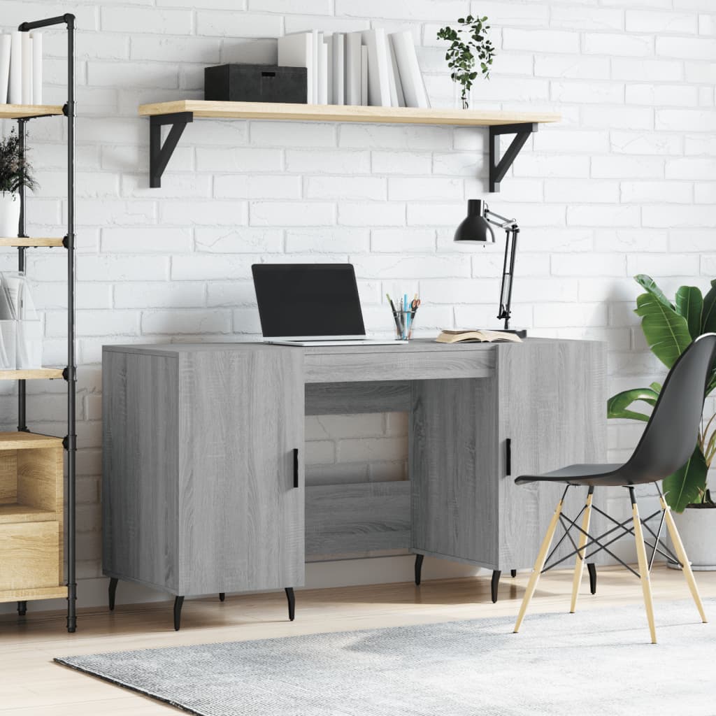 Scrivania 140X50X75 Cm In Legno Multistrato