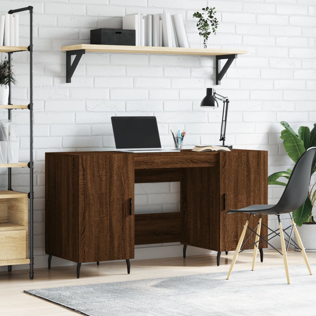 Scrivania 140X50X75 Cm In Legno Multistrato