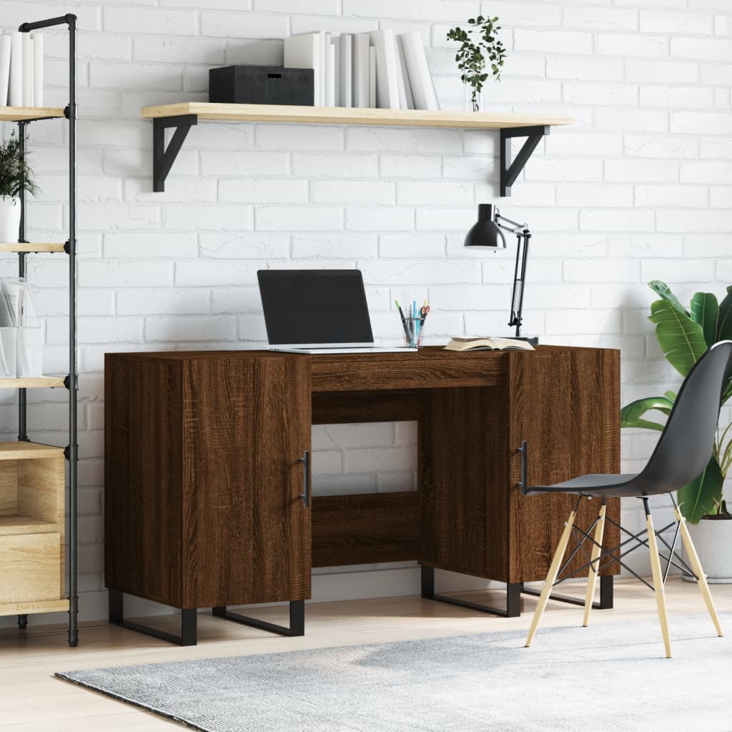 Scrivania 140X50X75 Cm In Legno Multistrato