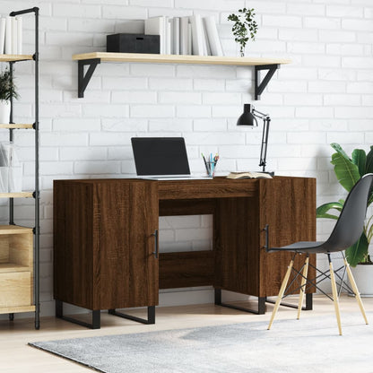 Scrivania 140X50X75 Cm In Legno Multistrato