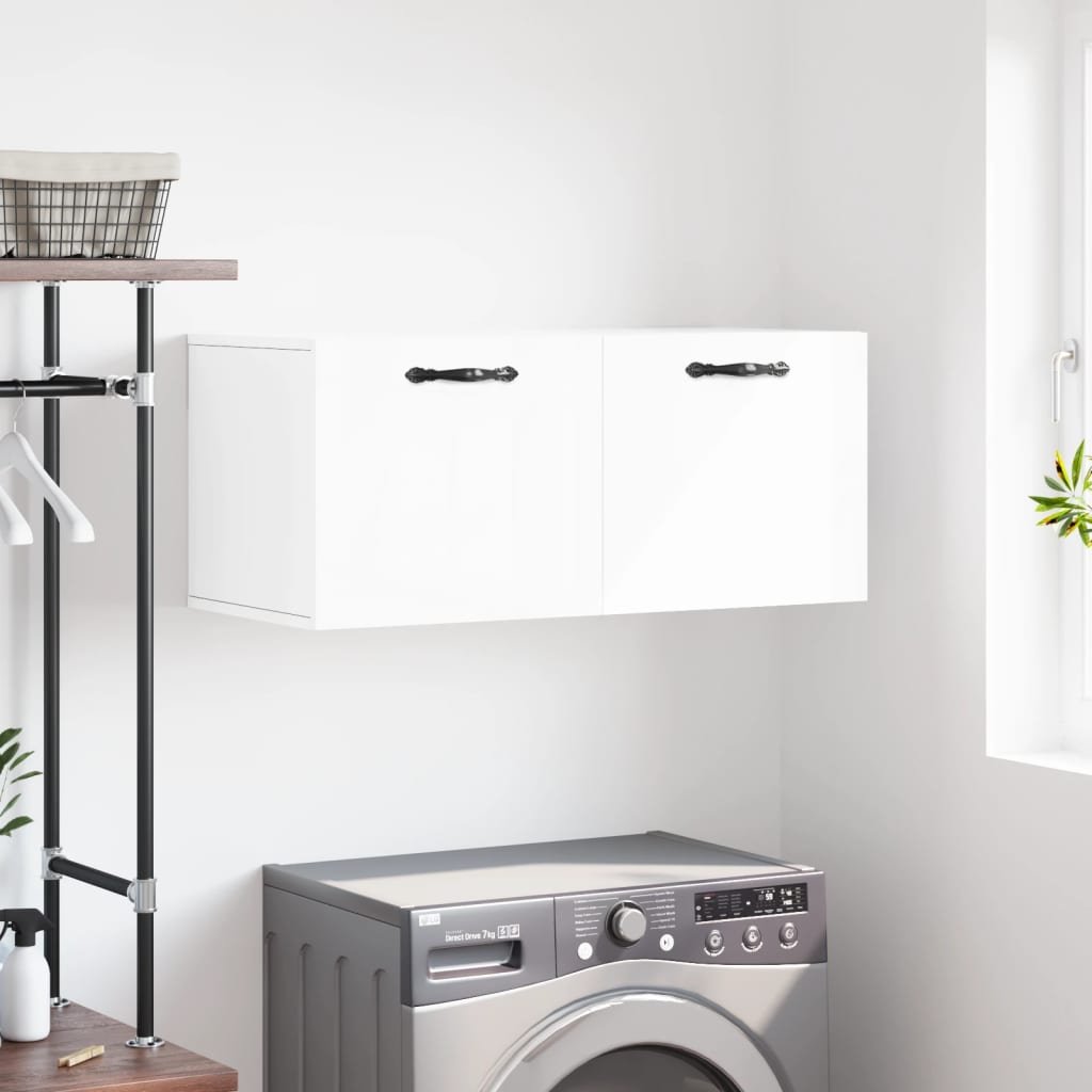 Mobile A Parete 80X36,5X35 Cm Legno Multistrato