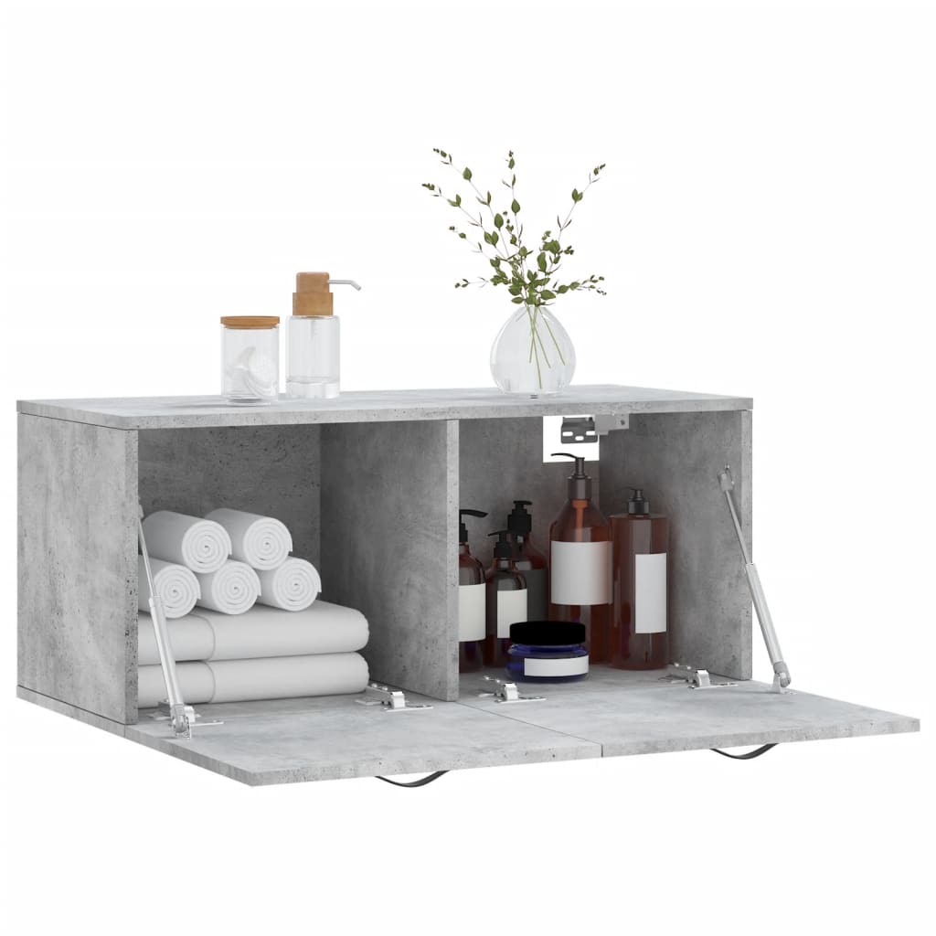 Mobile A Parete 80X36,5X35 Cm Legno Multistrato