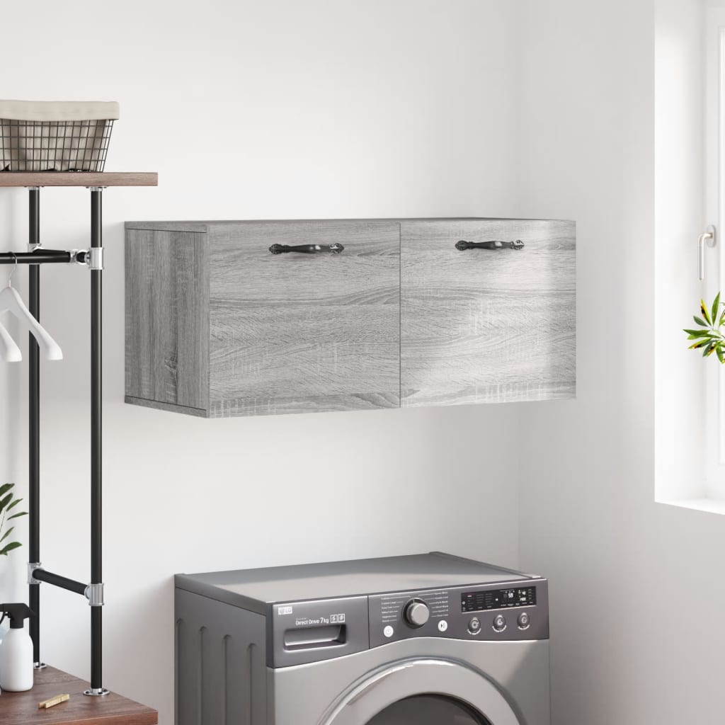 Mobile A Parete 80X36,5X35 Cm Legno Multistrato