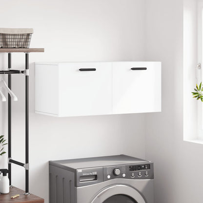 Mobile A Parete 100X36,5X35 Cm Legno Multistrato