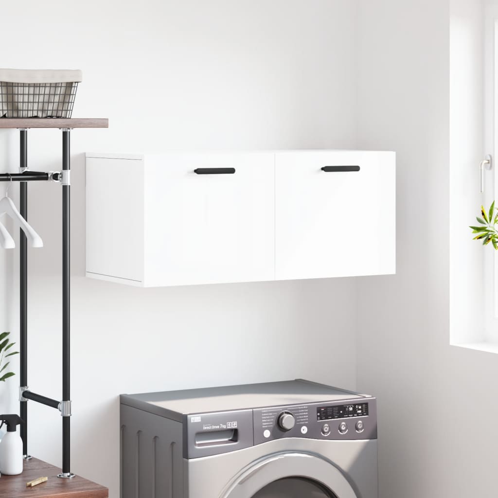 Mobile A Parete 100X36,5X35 Cm Legno Multistrato