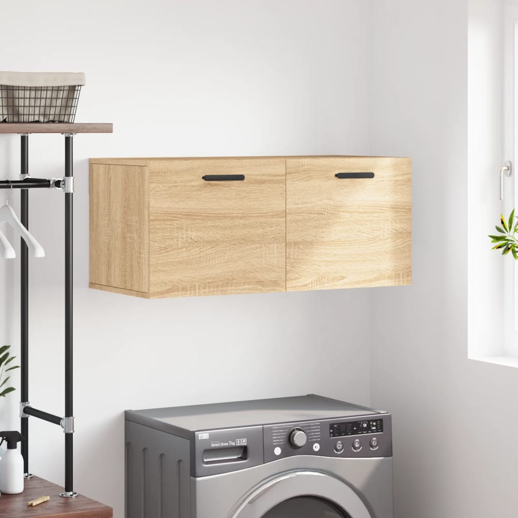 Mobile A Parete 100X36,5X35 Cm Legno Multistrato