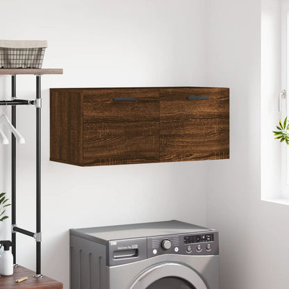 Mobile A Parete 100X36,5X35 Cm Legno Multistrato