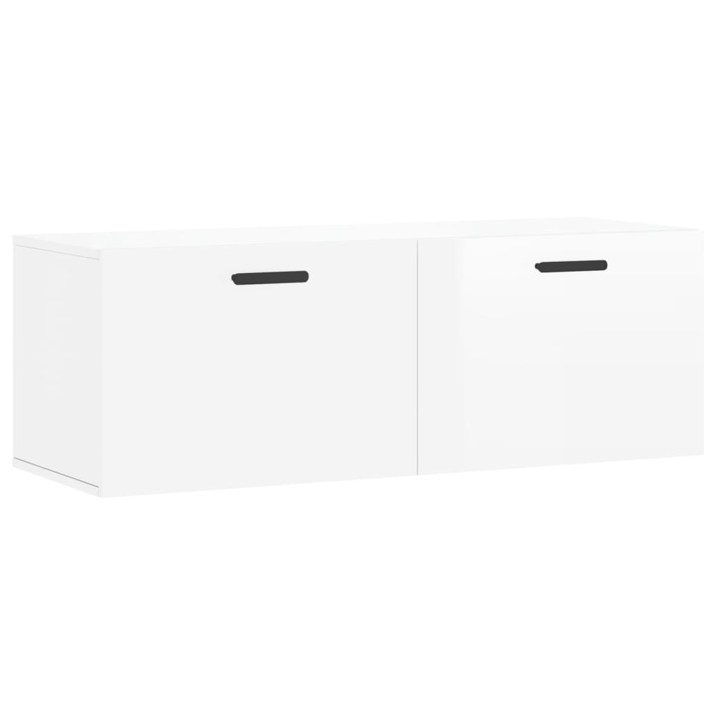 Mobile A Parete 100X36,5X35 Cm Legno Multistrato