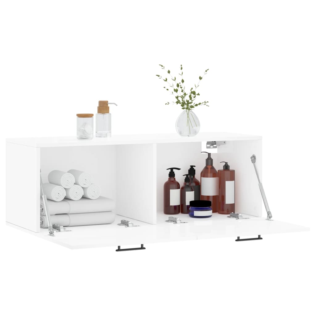 Mobile A Parete 100X36,5X35 Cm Legno Multistrato