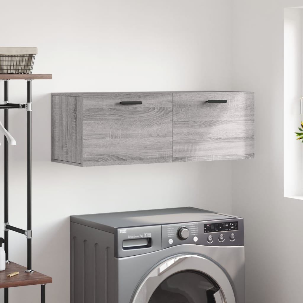 Mobile A Parete 100X36,5X35 Cm Legno Multistrato