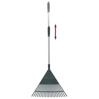 Rastrello Per Foglie Verde Scuro 155,5 Cm In Pp