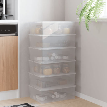 Contenitori In Plastica 3 Pz Impilabili