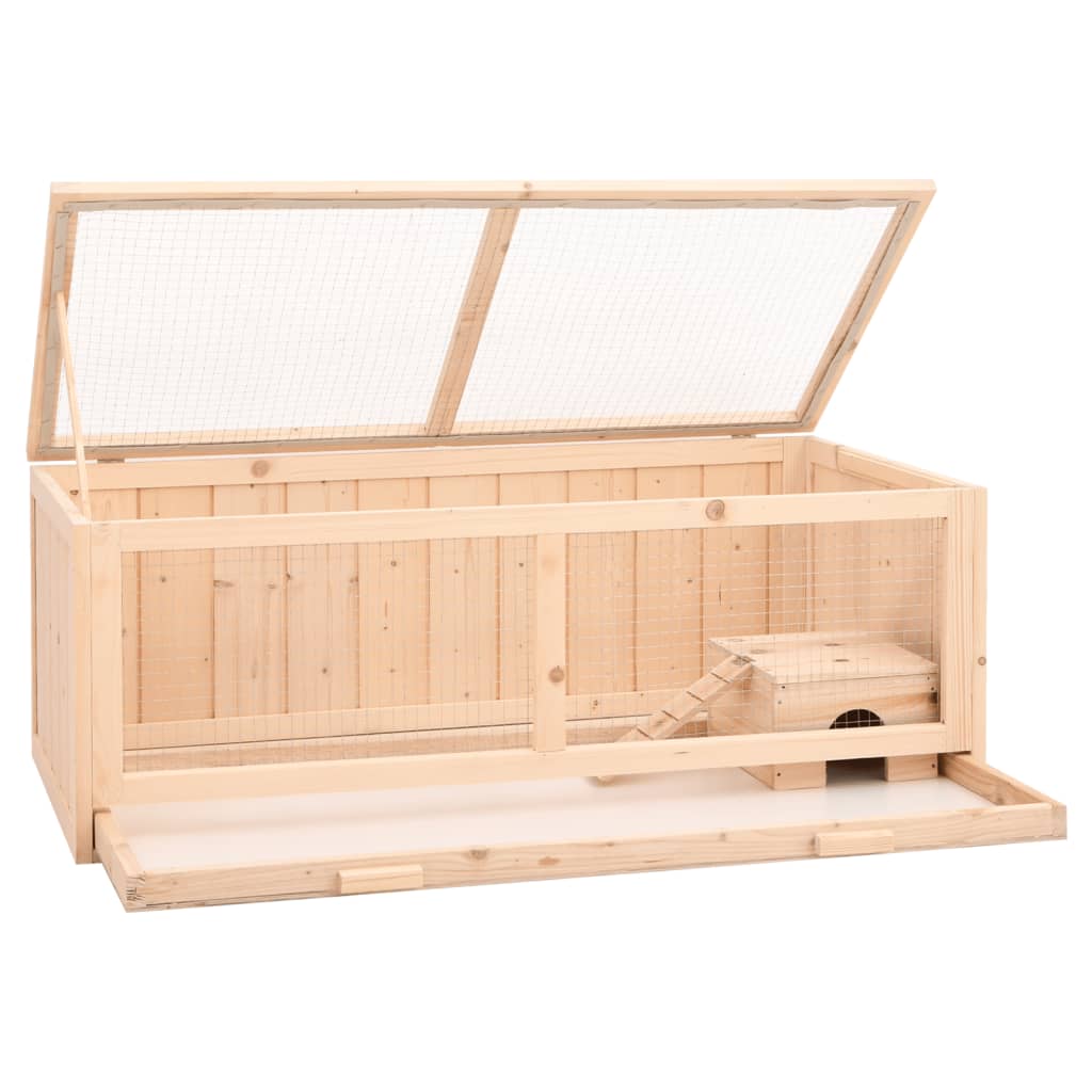 Gabbia Per Criceti 104X52X38 Cm In Legno Massello Di Abete