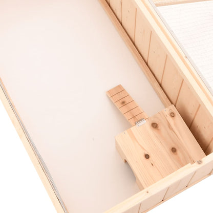 Gabbia Per Criceti 104X52X38 Cm In Legno Massello Di Abete