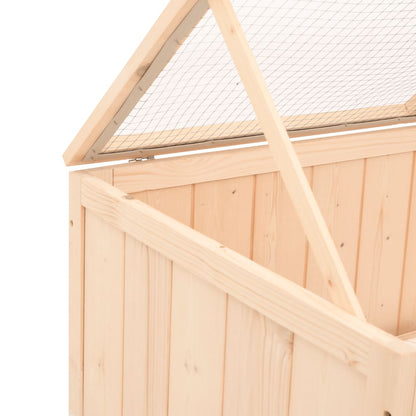 Gabbia Per Criceti 104X52X38 Cm In Legno Massello Di Abete