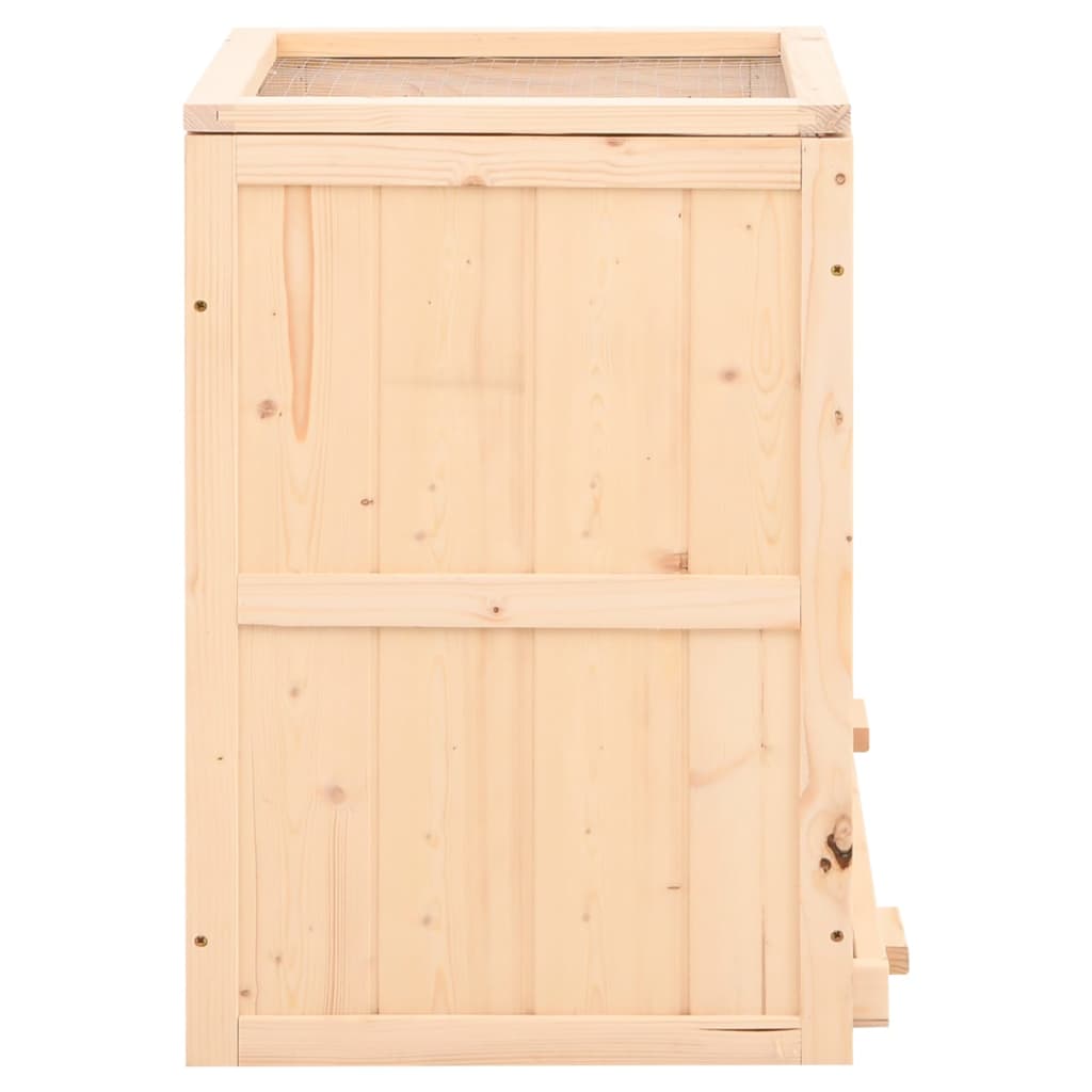 Gabbia Per Criceti 81X40X60 Cm In Legno Massello Di Abete