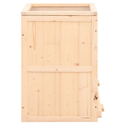Gabbia Per Criceti 81X40X60 Cm In Legno Massello Di Abete