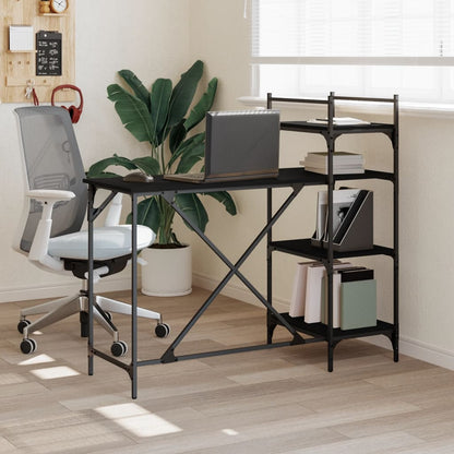 Scrivania Per Computer Con Scaffali 120X47X109 Cm