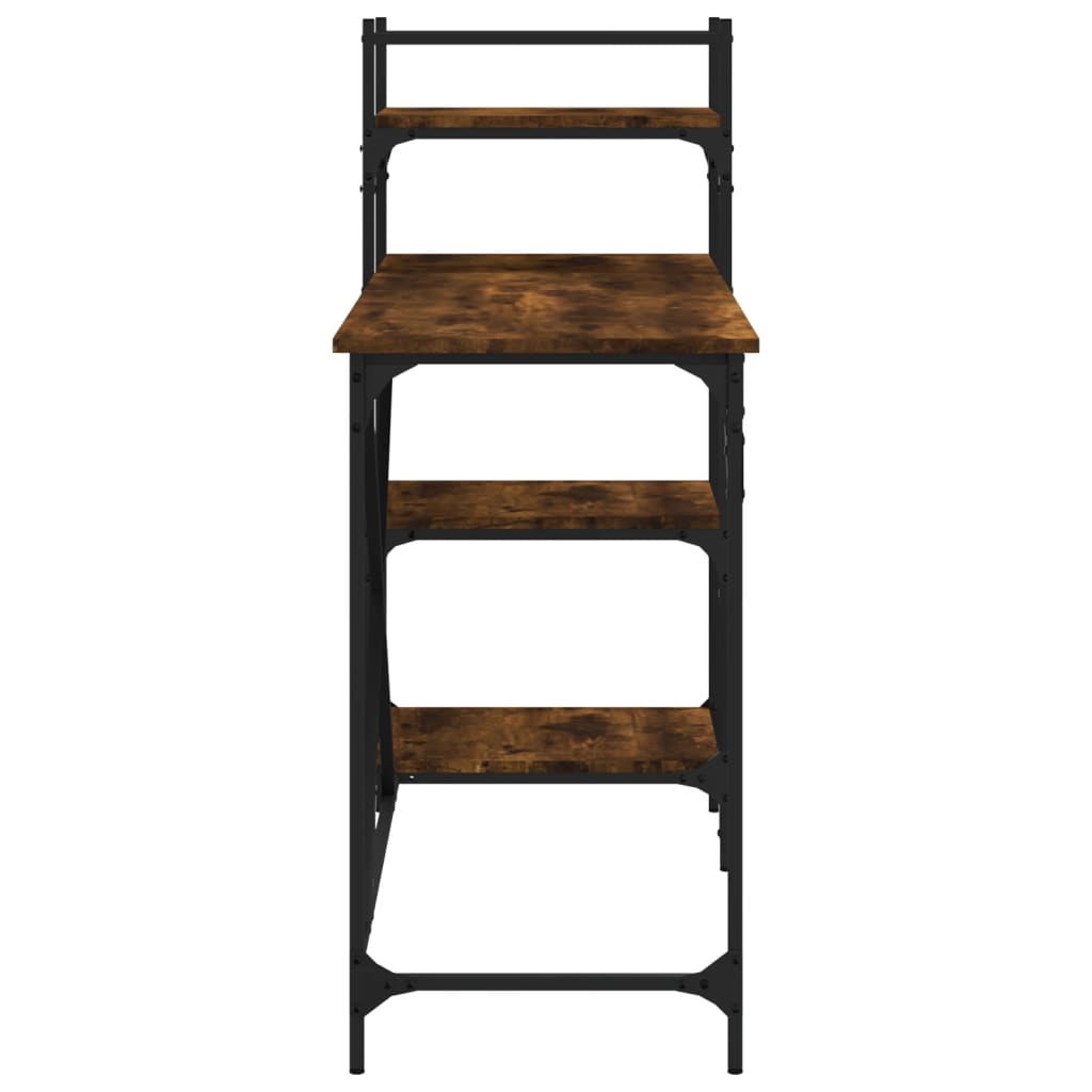 Scrivania Per Computer Con Scaffali 120X47X109 Cm