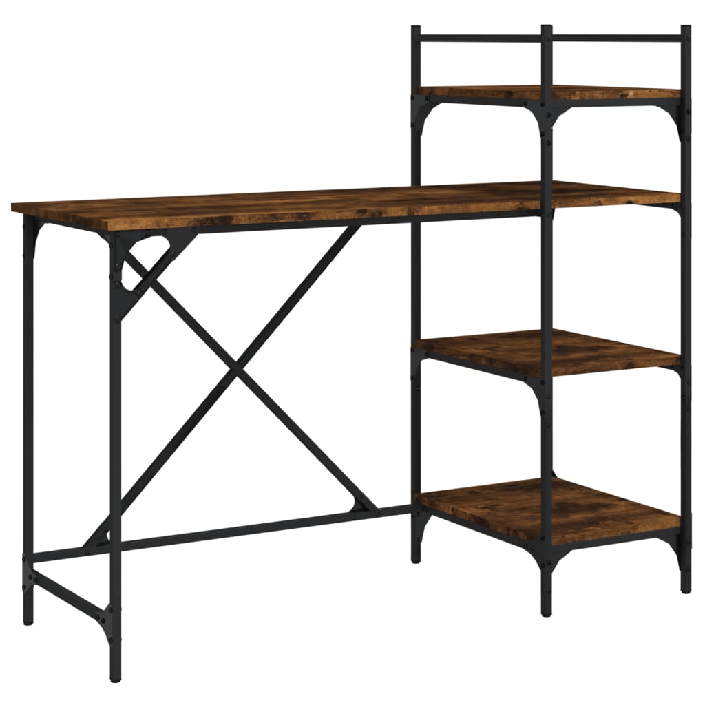 Scrivania Per Computer Con Scaffali 120X47X109 Cm