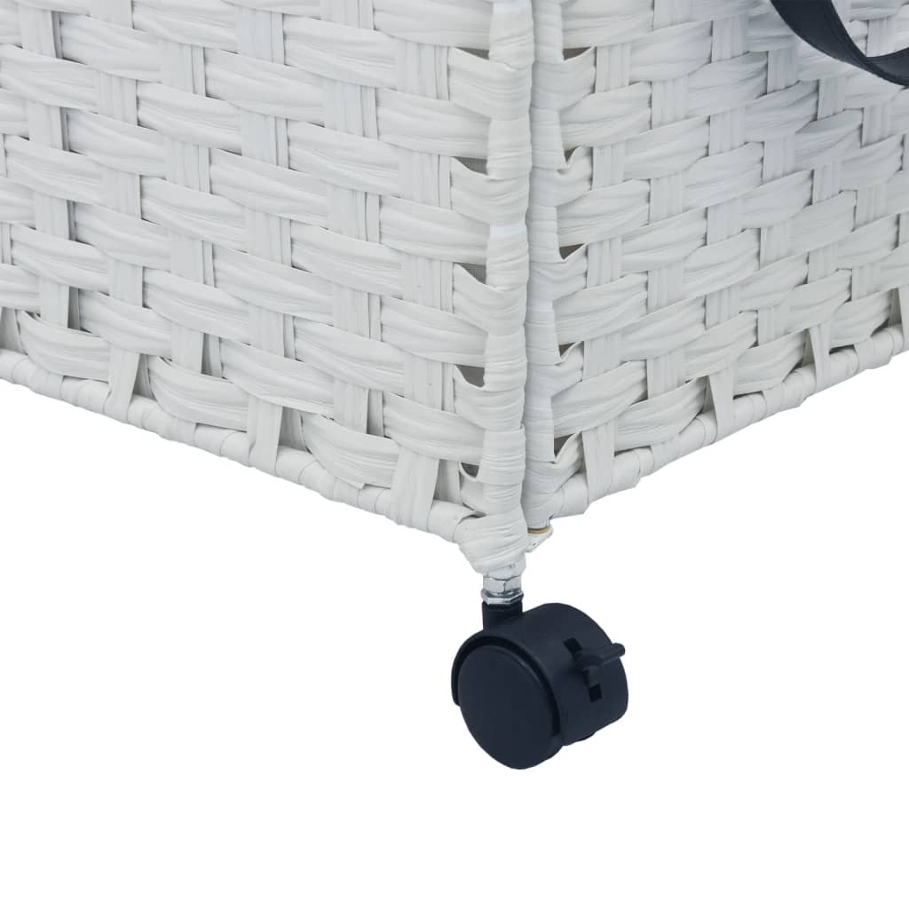 Cesto Portabiancheria Con Ruote 60X35X60,5 Cm Rattan