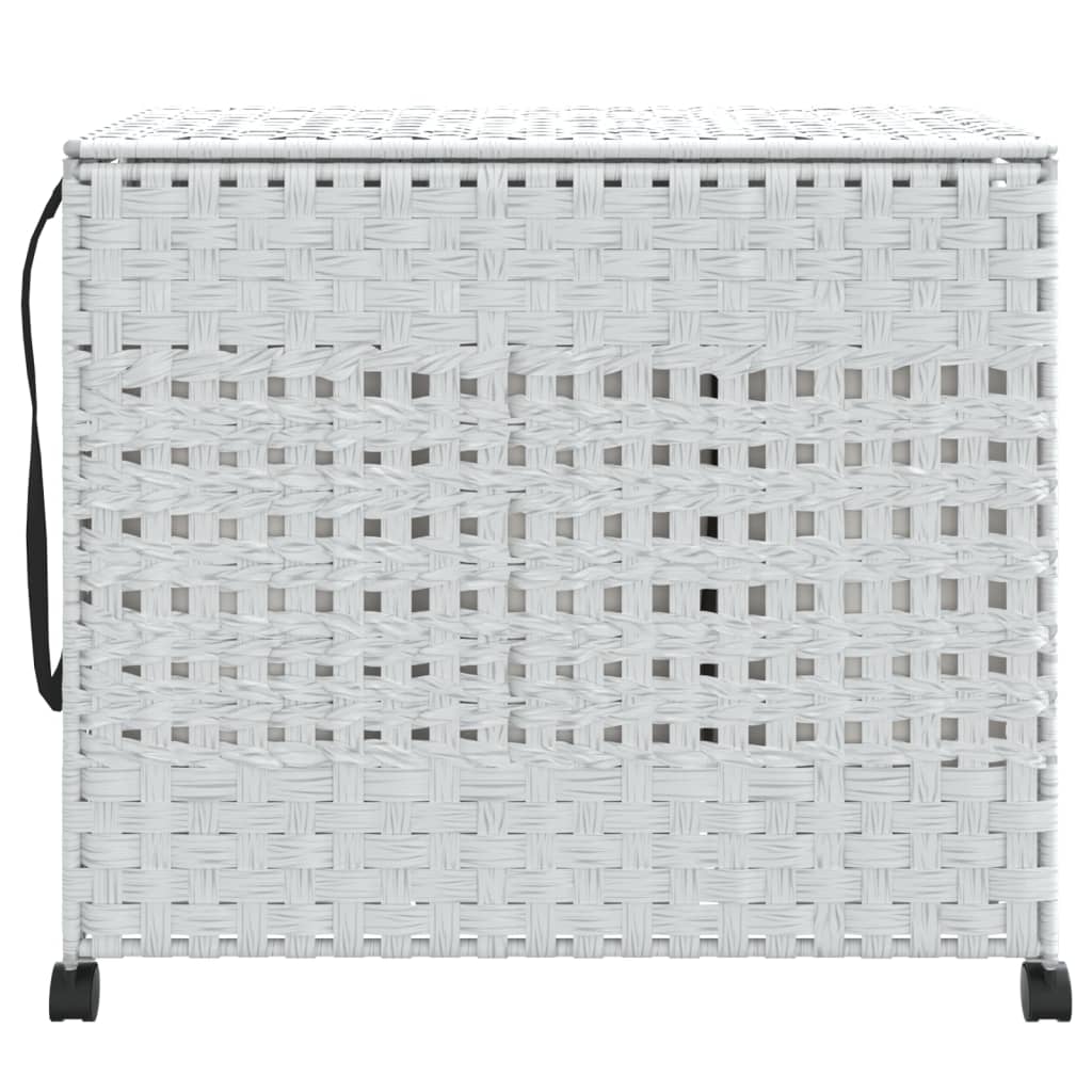Cesto Portabiancheria Con Ruote 66X35X60 Cm Rattan