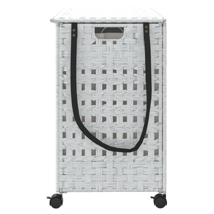Cesto Portabiancheria Con Ruote 66X35X60 Cm Rattan