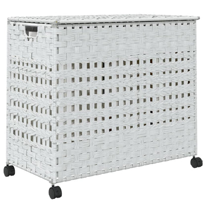 Cesto Portabiancheria Con Ruote 66X35X60 Cm Rattan