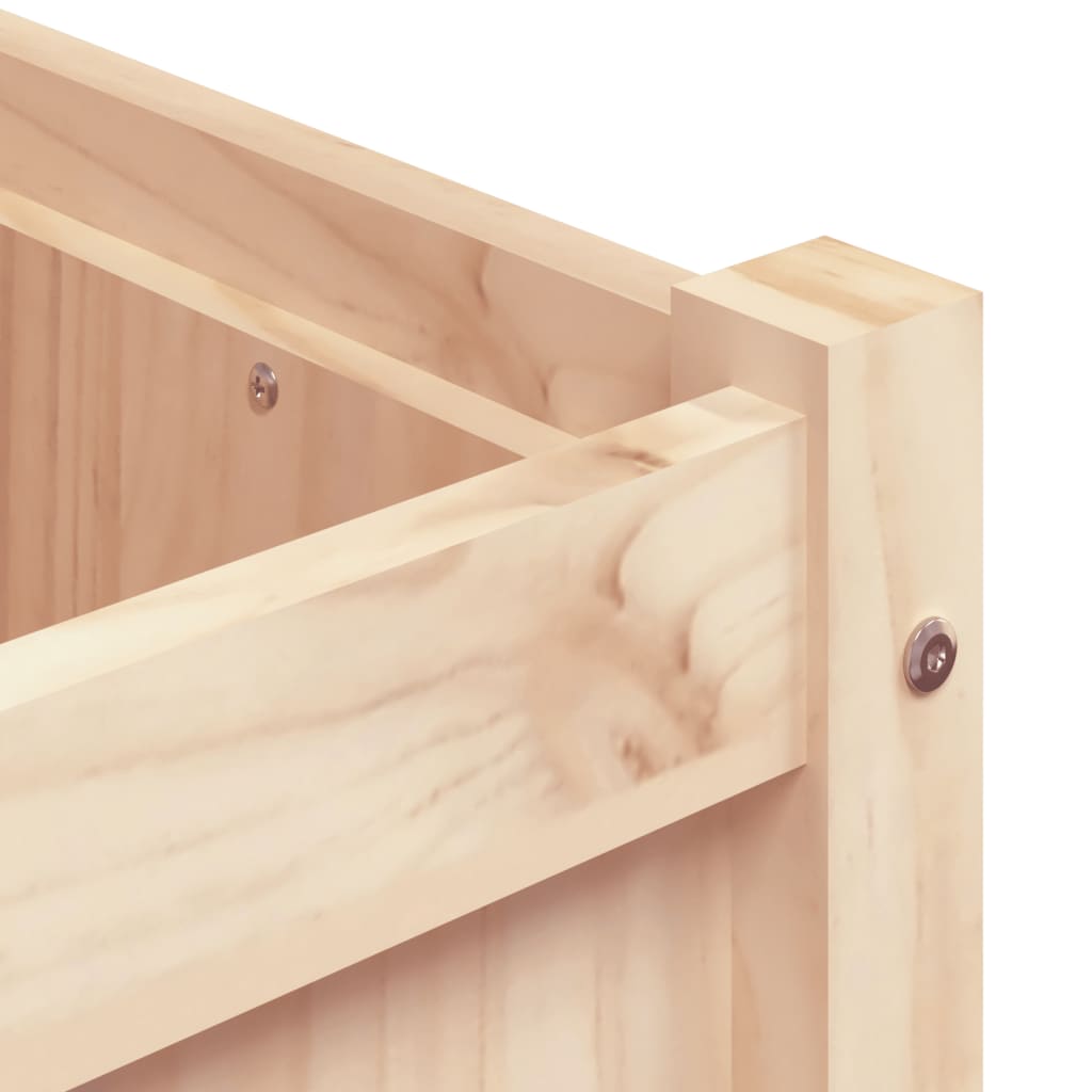 Fioriera Da Giardino 180X50X50 Cm In Legno Massello Di Pino