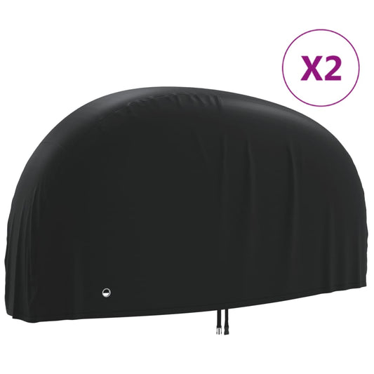 Coperture Per Bici 2 Pz 190T In Tessuto Oxford