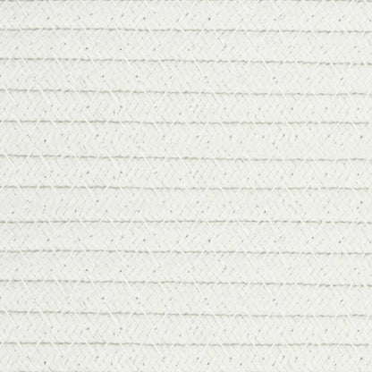 Cesto Per Biancheria E Bianco Ø In Cotone