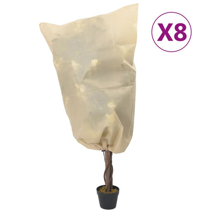 Coperture Con Coulisse Per Piante 4Pz 70 G/M² 0,8X1 M