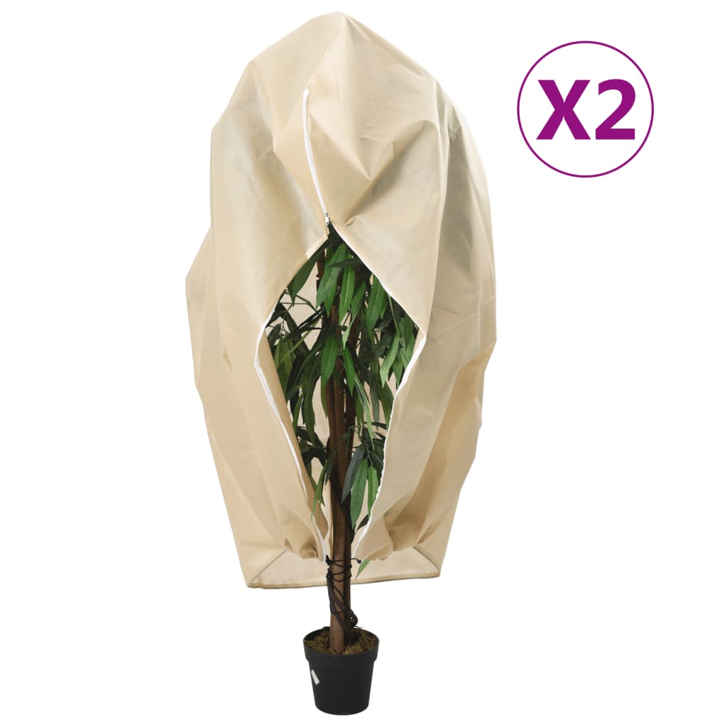 Copertura Con Cerniera Per Piante 2Pz 70 G/M² 2,36X2 M