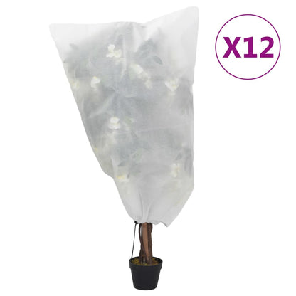 Coperture Con Coulisse Per Piante 4Pz 70 G/M² 0,8X1 M