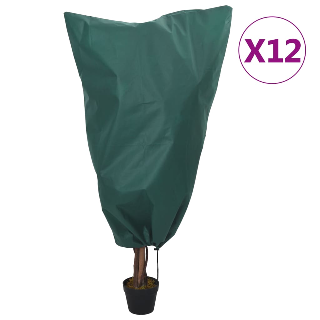 Coperture Con Coulisse Per Piante 4Pz 70 G/M² 0,8X1 M