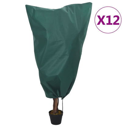 Coperture Con Coulisse Per Piante 4Pz 70 G/M² 0,8X1 M