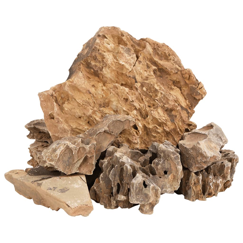 Pietre Del Drago 25 Kg Marroni 5-30 Cm