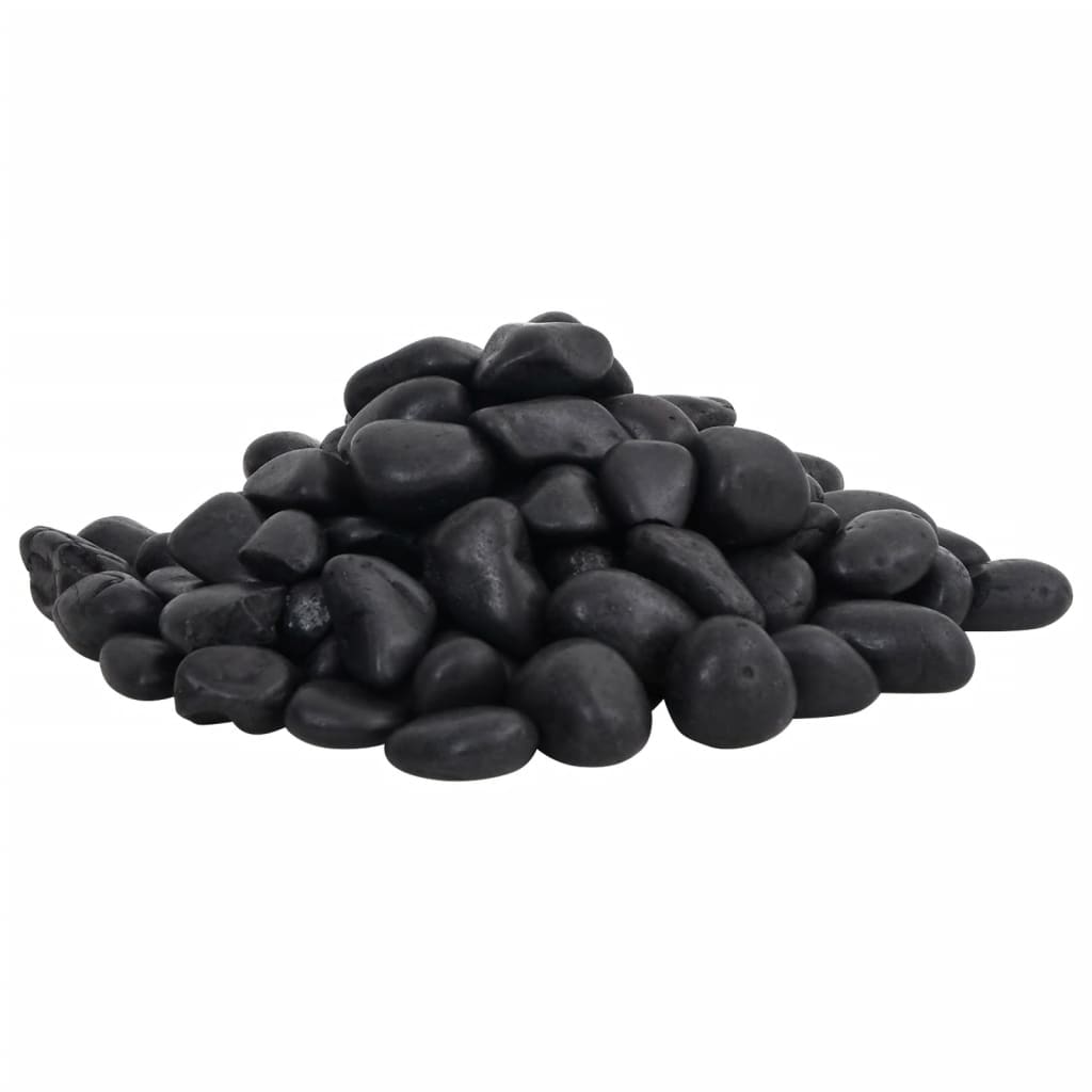 Ciottoli Levigati 10 Kg Neri 2-5 Cm