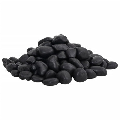 Ciottoli Levigati 10 Kg Neri 2-5 Cm