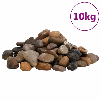 Ciottoli Levigati 25 Kg Colore Misto 2-5 Cm