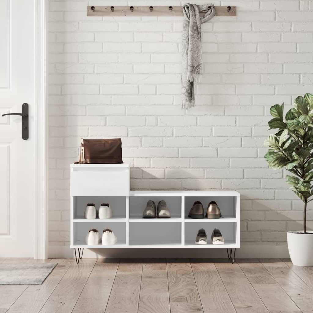 Scarpiera 102X36X60 Cm In Legno Multistrato