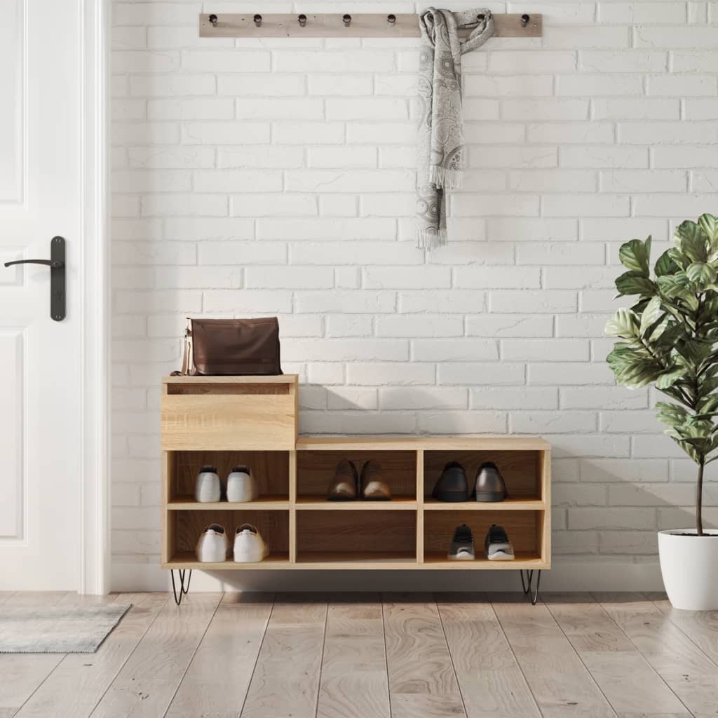 Scarpiera 102X36X60 Cm In Legno Multistrato