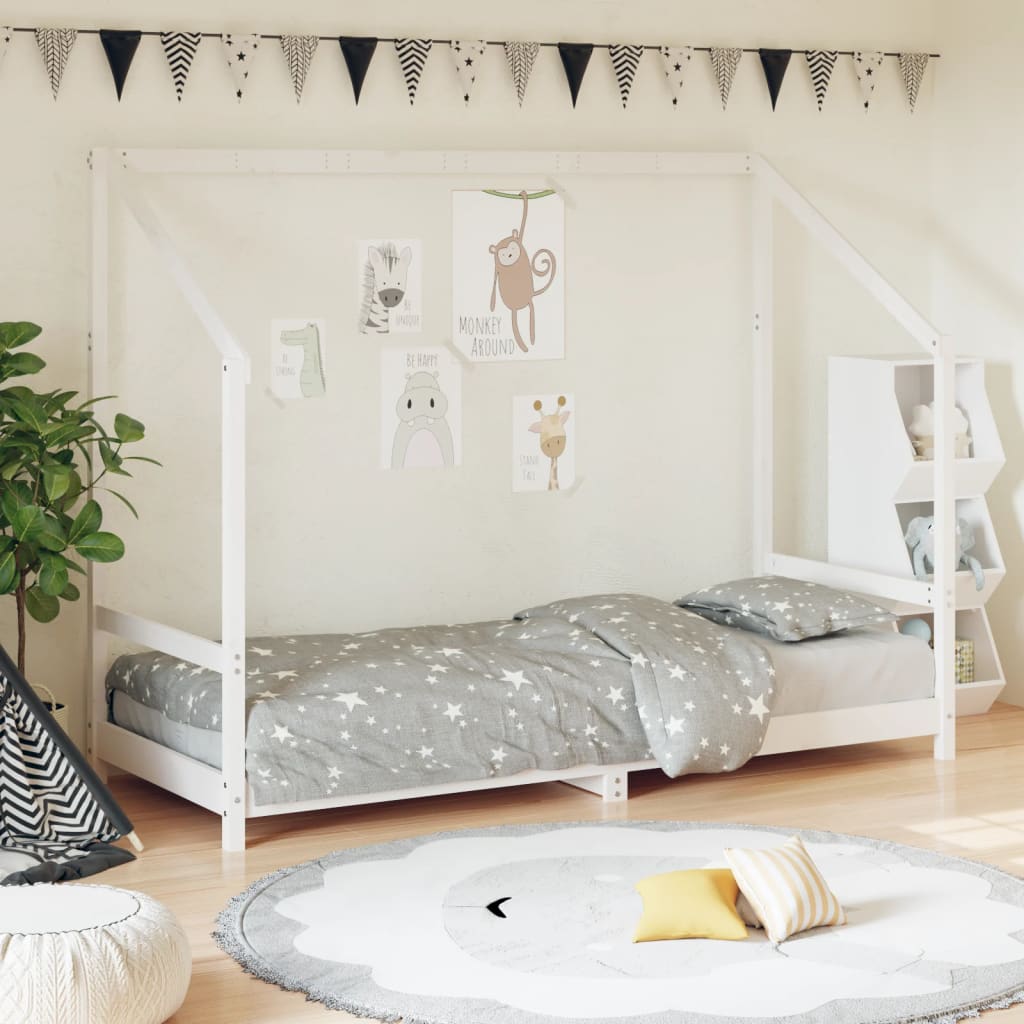 Giroletto Per Bambini 70X140Cm In Legno Massello Di Pino