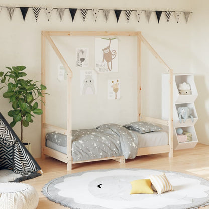 Giroletto Per Bambini 70X140Cm In Legno Massello Di Pino