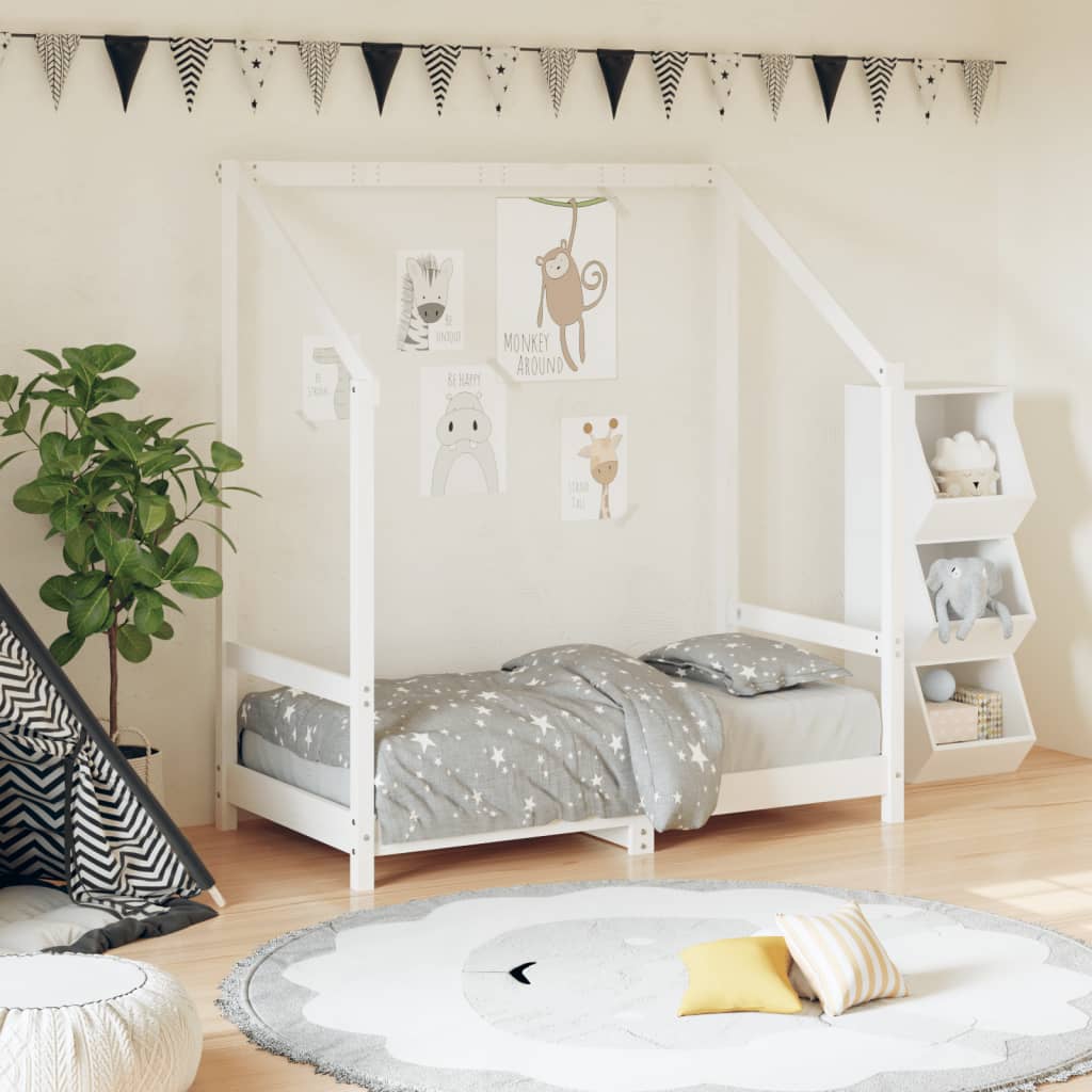 Giroletto Per Bambini 70X140Cm In Legno Massello Di Pino