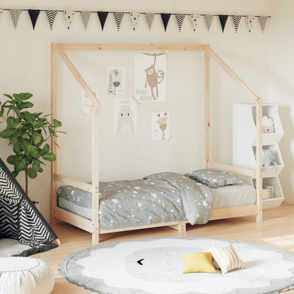 Giroletto Per Bambini 70X140Cm In Legno Massello Di Pino
