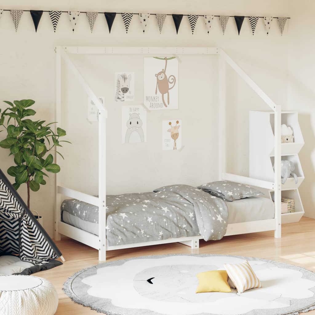 Giroletto Per Bambini 70X140Cm In Legno Massello Di Pino